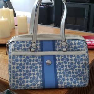 Gently used pvc coach dr bag
